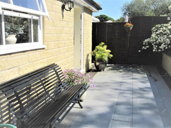 Rear garden