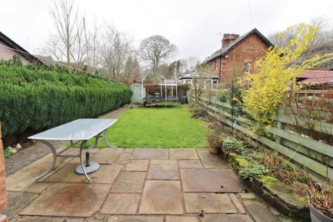 Rear garden