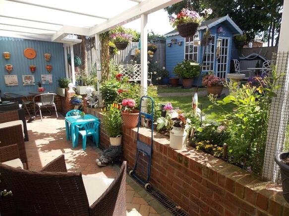 Rear garden