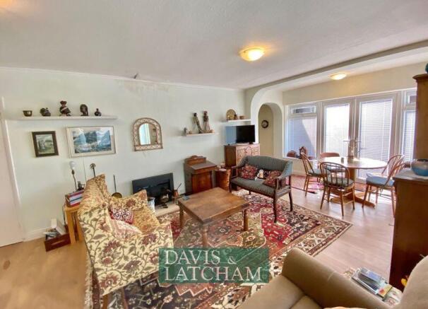 Another view of the Sitting/Dining Room