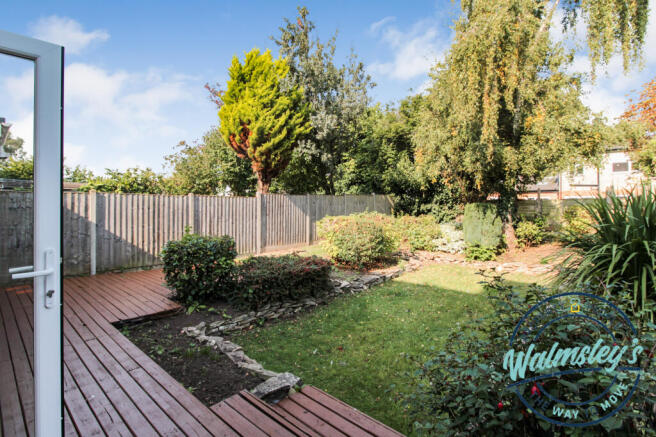 Rear gardens