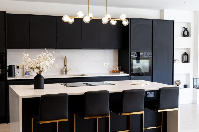 Kitchen, Dining and Living Space