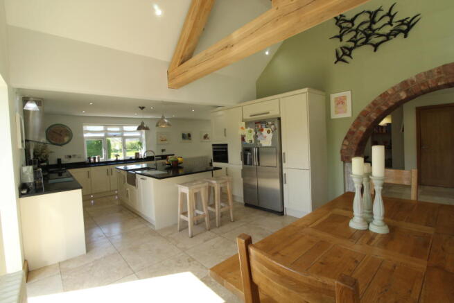 Open Plan Kitchen Area