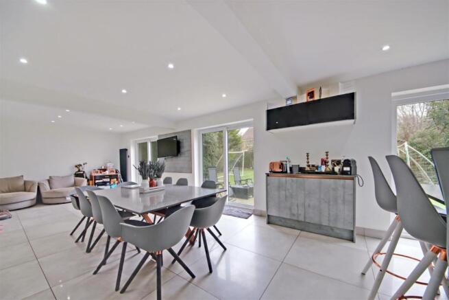 Kitchen/Dining/Living Area