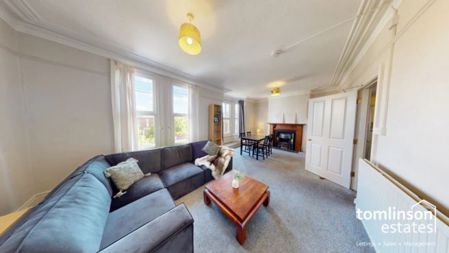 3 Bedroom upper floor flat - HMO