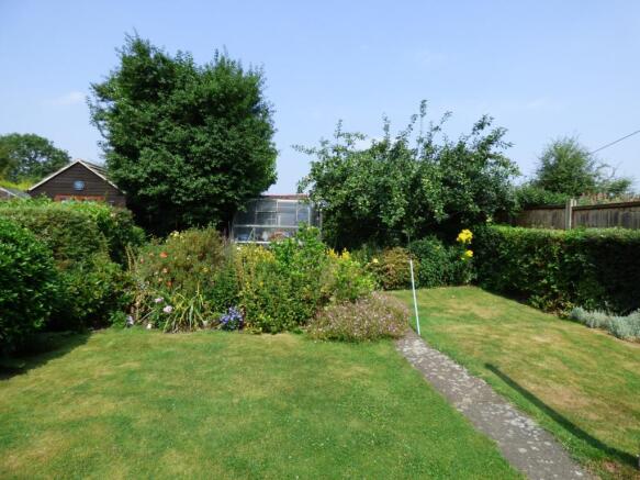 Rear garden