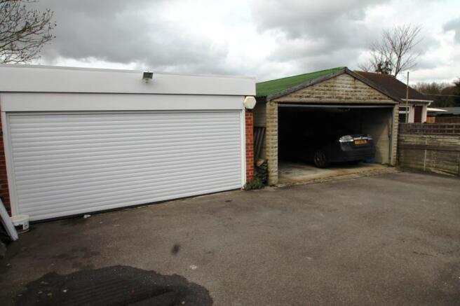 Double Garage To Rea