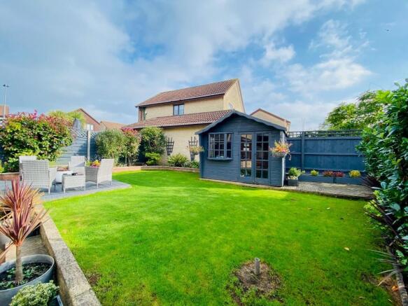 Rear garden