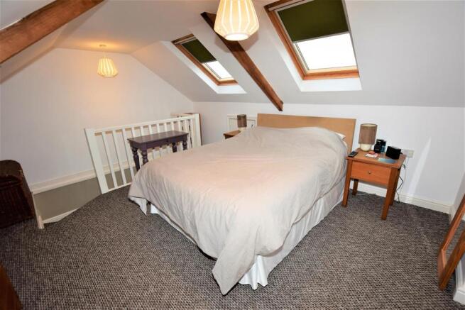 Attic hobby area