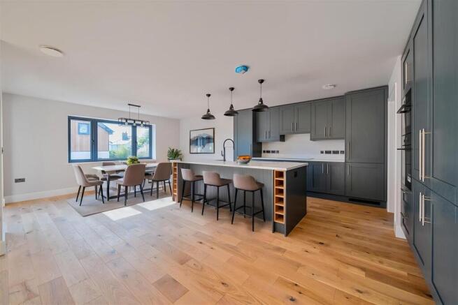 Staged Dining Area