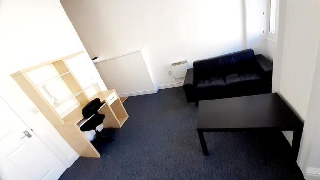 Double sofa & coffee table