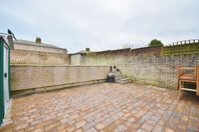 Rear garden