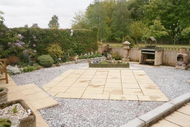 Rear garden