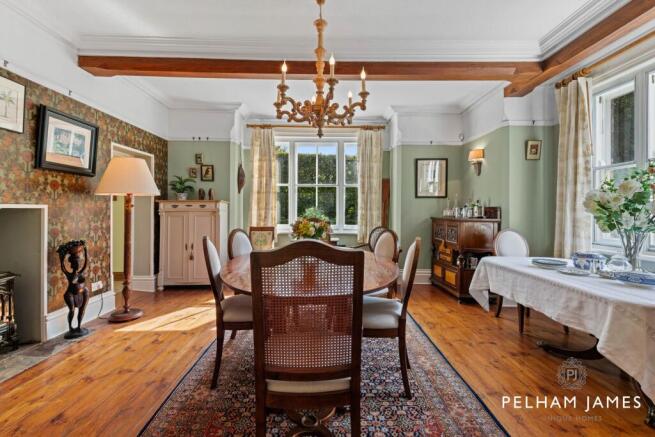 Dining Room, Field Farm House, Washingley