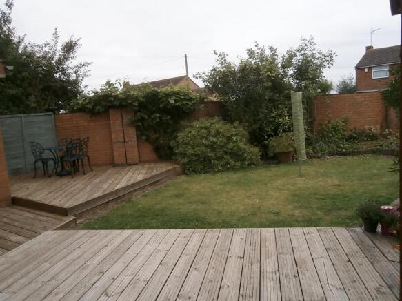 Rear garden