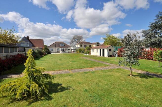 Rear garden