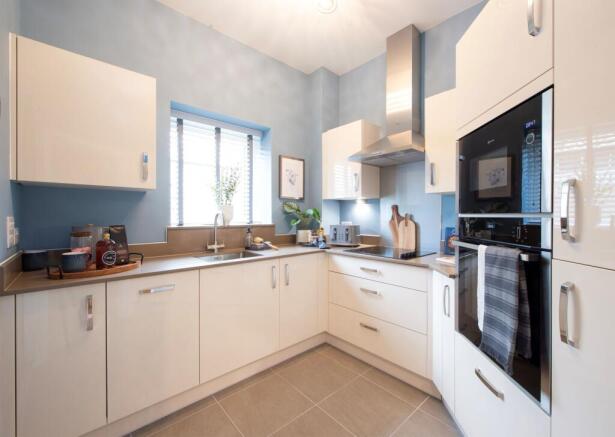Show home kitchen