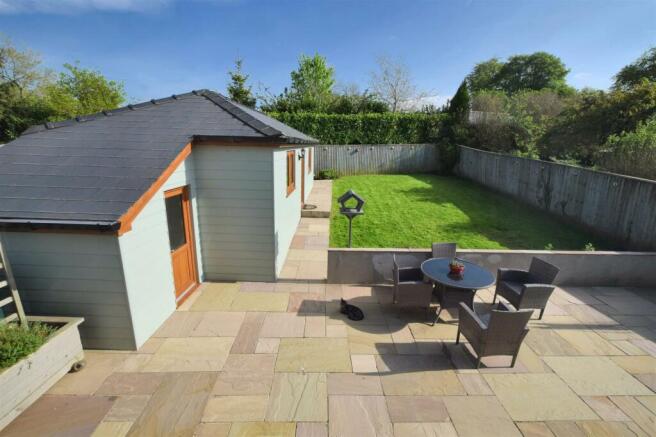 View from Master Bedroom of Garden