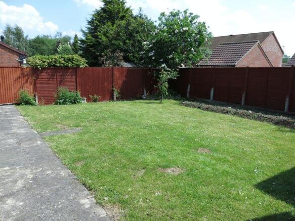 Rear garden