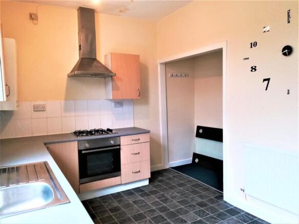 Clean and tidy kitchen with modern appliances...