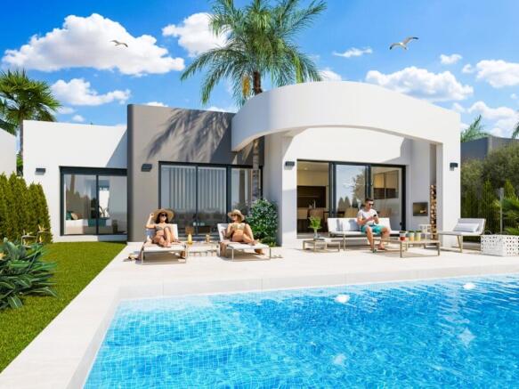 Los Alcazares Modern Villa Serena Golf