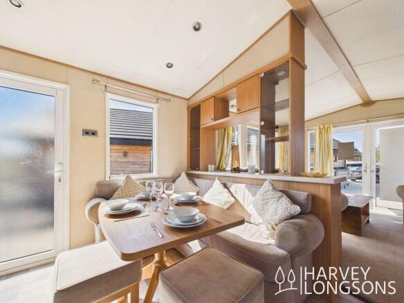 ABI Windermere dining area with booth seating at B