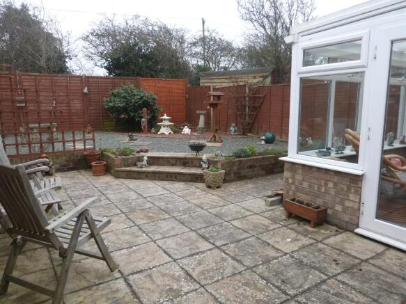 Rear garden