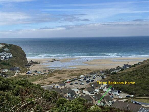 Porthtowan. Property Location