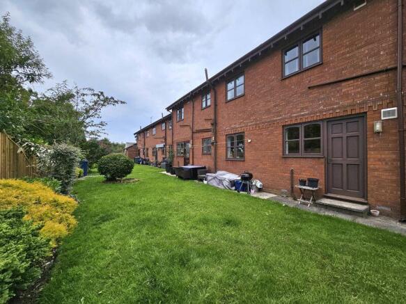 Communal Rear Garden & Back Door