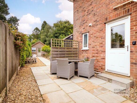 Paved Seating Area 