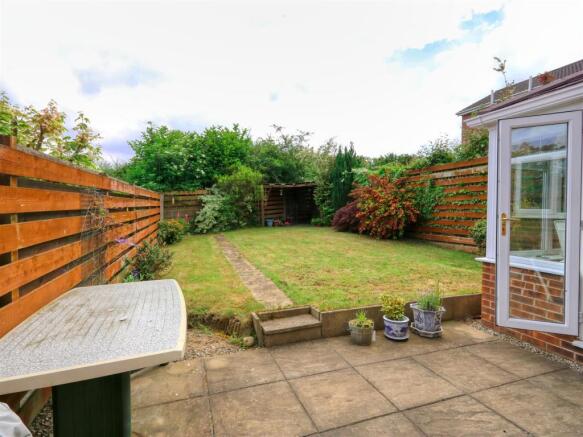 Rear garden
