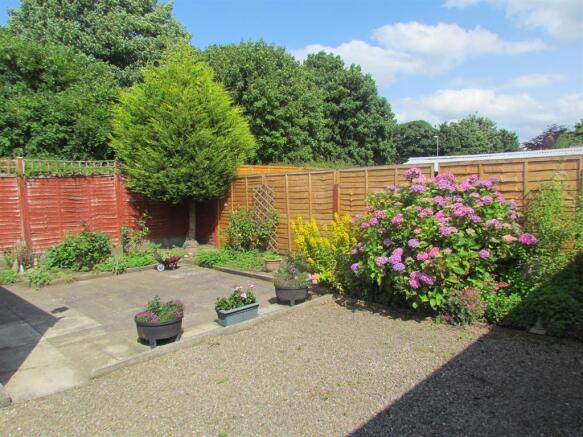 Rear garden