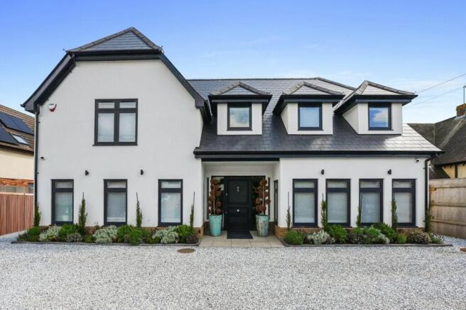 Contemporary Modern Front Aspect with security gat