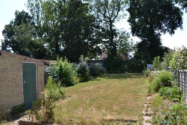 Rear garden