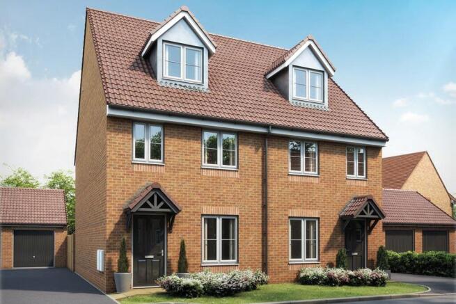 Artist impression of the Braxton at Appledown Meadow