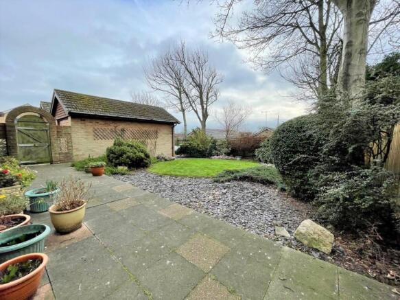 Rear garden