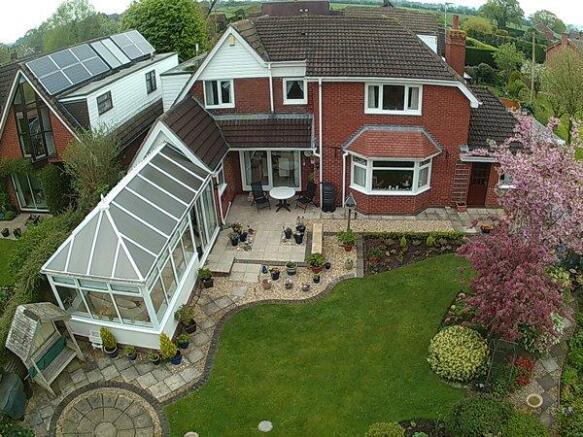 rear of house