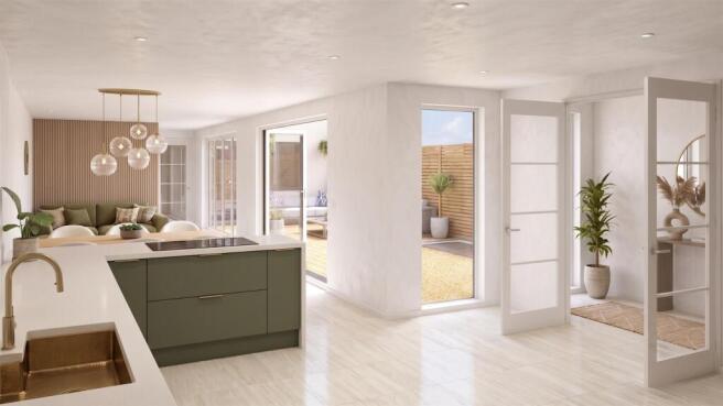 Proposed Kitchen/ Living Area