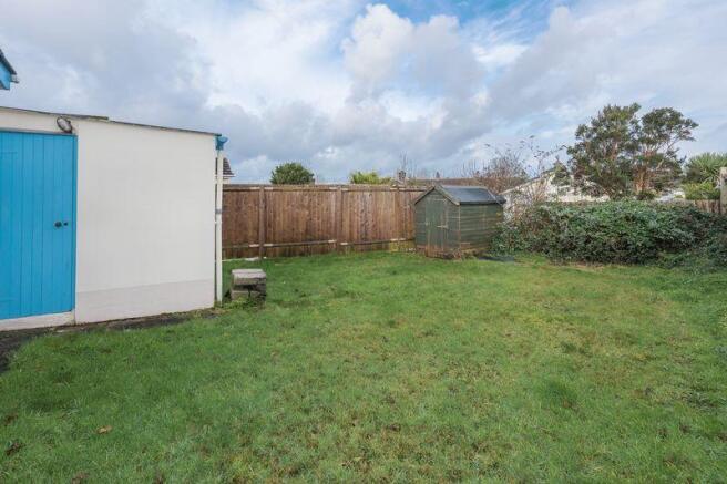 Rear garden