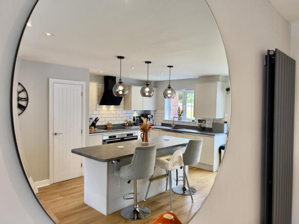 Open plan living space