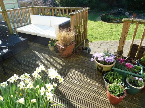 Terrace off lounge