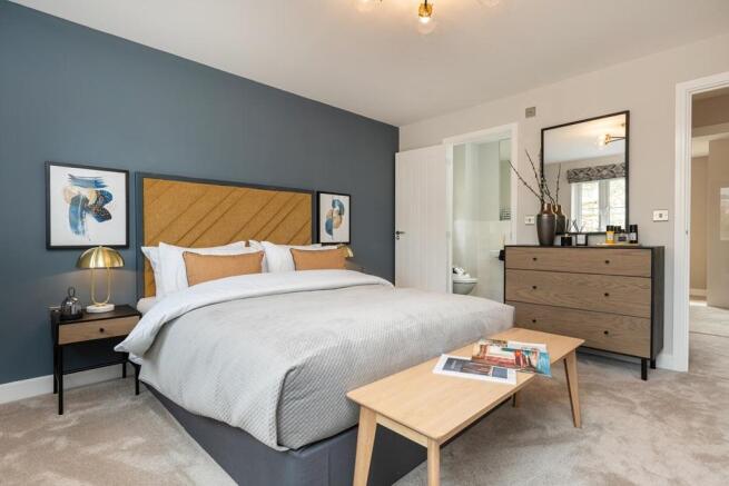 Bedroom 1 is equipped with an en suite