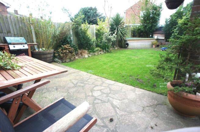 Rear garden