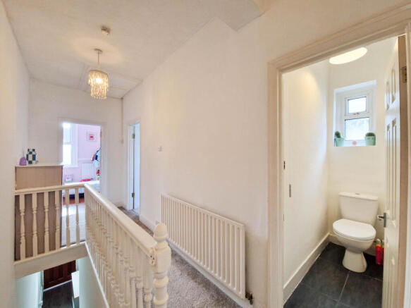 Landing (with loft access)