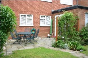 Rear of property