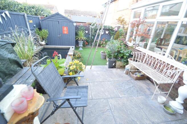 Rear garden