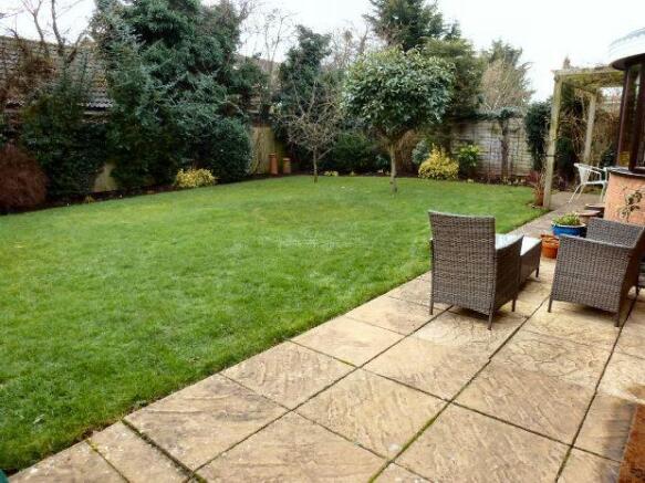 Rear garden