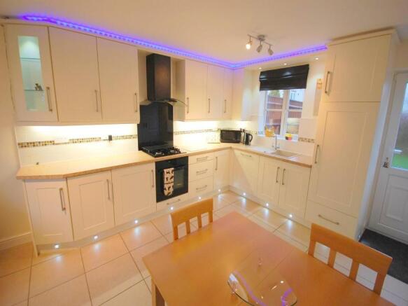 Dining Kitchen With Lounge Area