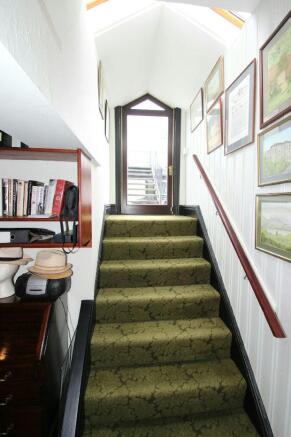 Stairs to Roof Terra
