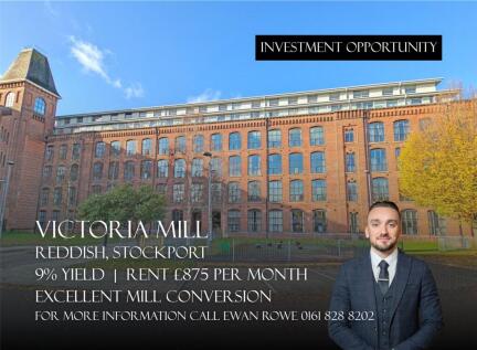 Victoria Mill, Houldsworth Street, Reddish, Stockport, SK5